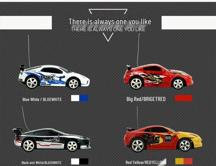 2010B Amazing Mini Cola Can Remote Control Car with Automatic Charging