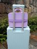 14" Portable Makeup Case: Hangable, Cute ABS Design, Large Capacity, Travel-Friendly Handbag