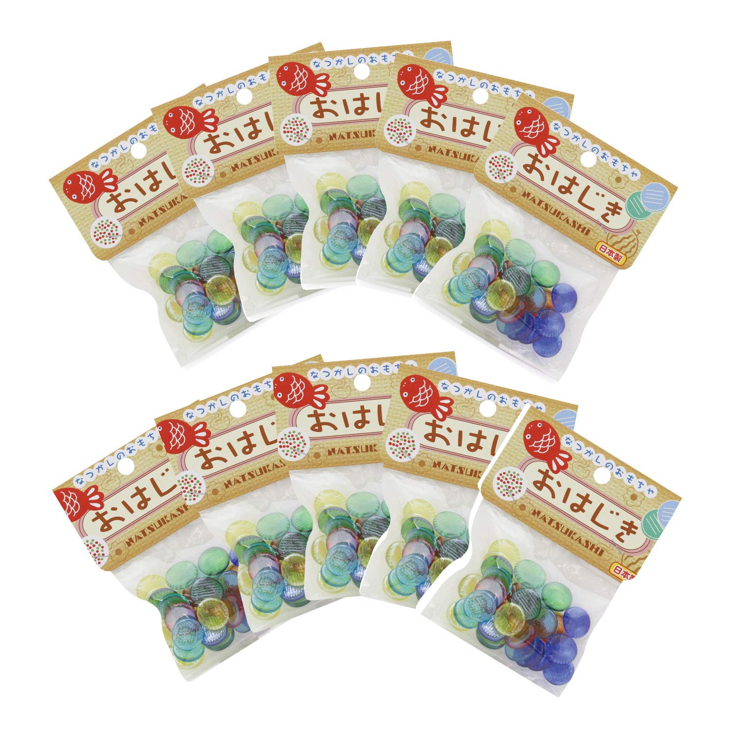 Onda Made in Marbles, Japan, 10-Pack