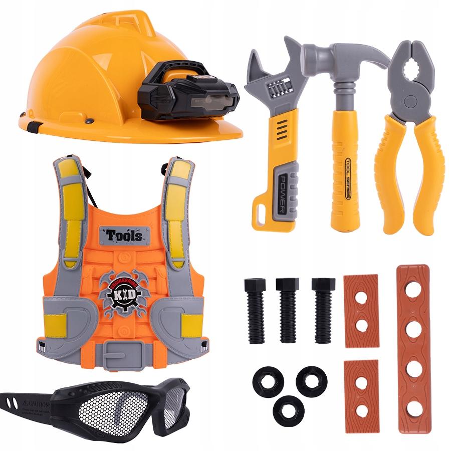 [PACZC][10] DIY Kit Tools for Children Helmet LED Light 18pcs Z993