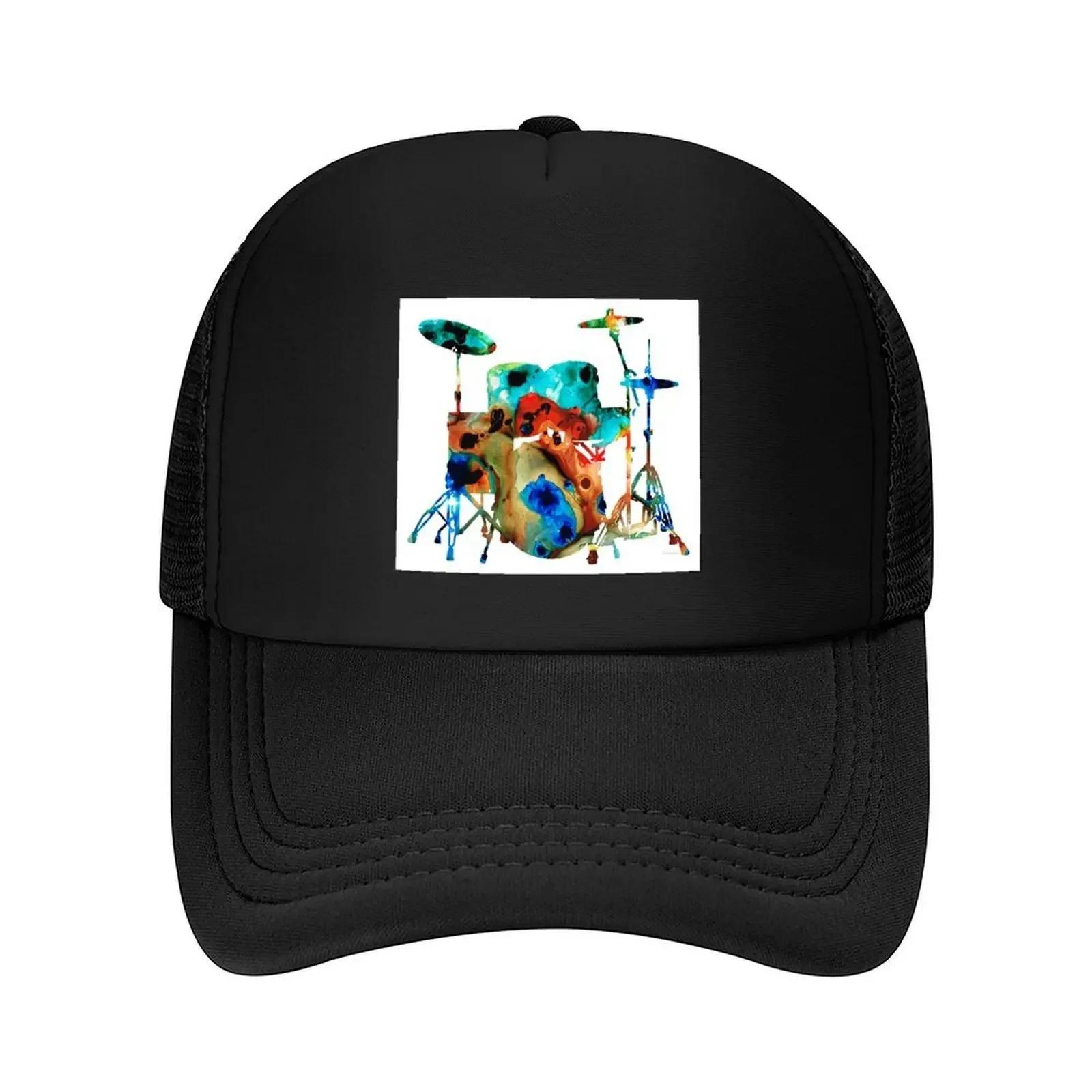 New The Drums  Music Art By Sharon Cummings Baseball Cap Streetwear Brand Unisex cap Icon Sports Cap Golf Women Unisexs