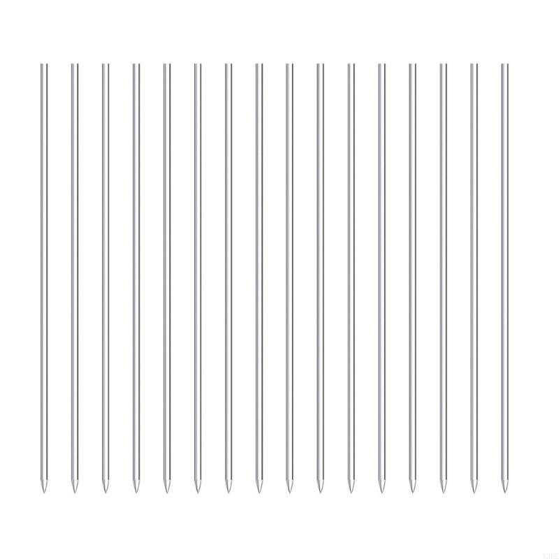 

16/30Pcs Acrylic Clear Stakes Set Transparent Garden Plant Flower Support X3UC