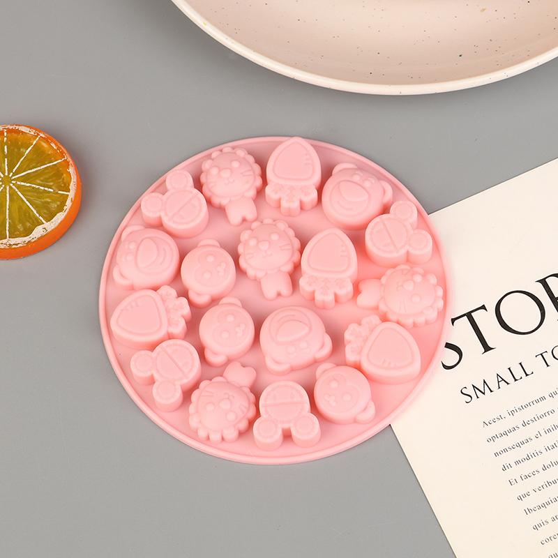 Silicone Mini Fruit Donut Maker Diy Baking Dessert Pastry Cookie Kitchen Tool