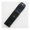 Black Round Button Japanese Pen Case, Metal Pointer with Smartphone Touch Ballpoint Pen Extra Set - Black BRSB-701S-QSJW700-B. Simple Japanese Faux