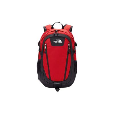 Logo Print Large Capacity Zipper Closure Backpack Unisex Backpack Red NM2DL54C