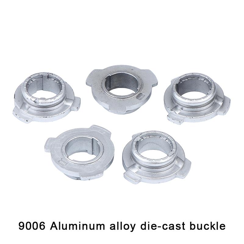 5Pcs Heat Dissipating Aluminum Alloy D1 D2 D4 D8 H4 H7 H11 9005 9006 9012 Led Car Light Snap Fastener Car Lamps High Power Base