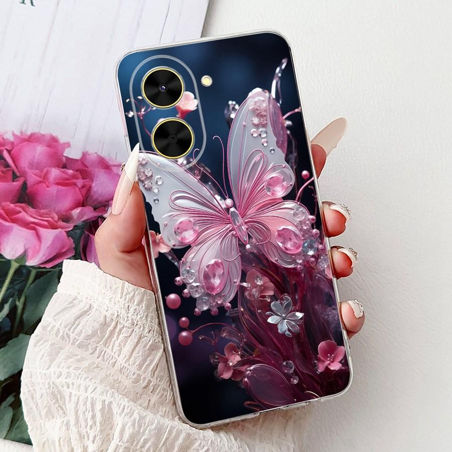 Phone Case for Xiaomi Poco C71 2025 Luxury Painted Back Cover TPU Capa Soft Silicone Fundas for Xiaomi PocoC71 Proective Case