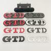3D kovová přední mřížka GTD logo Znak Nálepky odznaku zadního kufru pro Golf 2 4 5 6 7 R MK2 MK3 MK4 Autopříslušenství