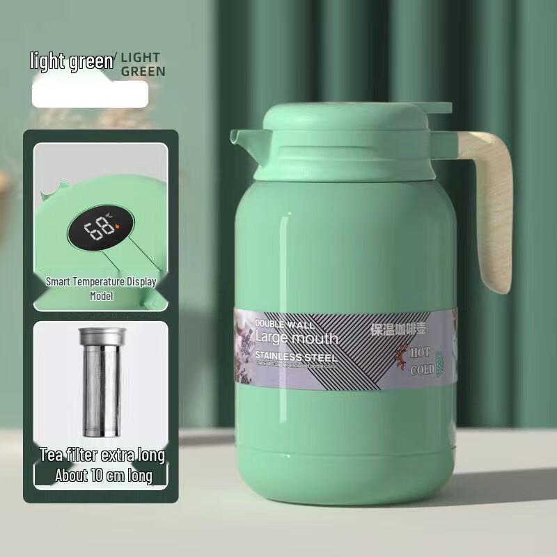 Marlang 316 Stainless Steel Smart Temperature Display Thermos Pot