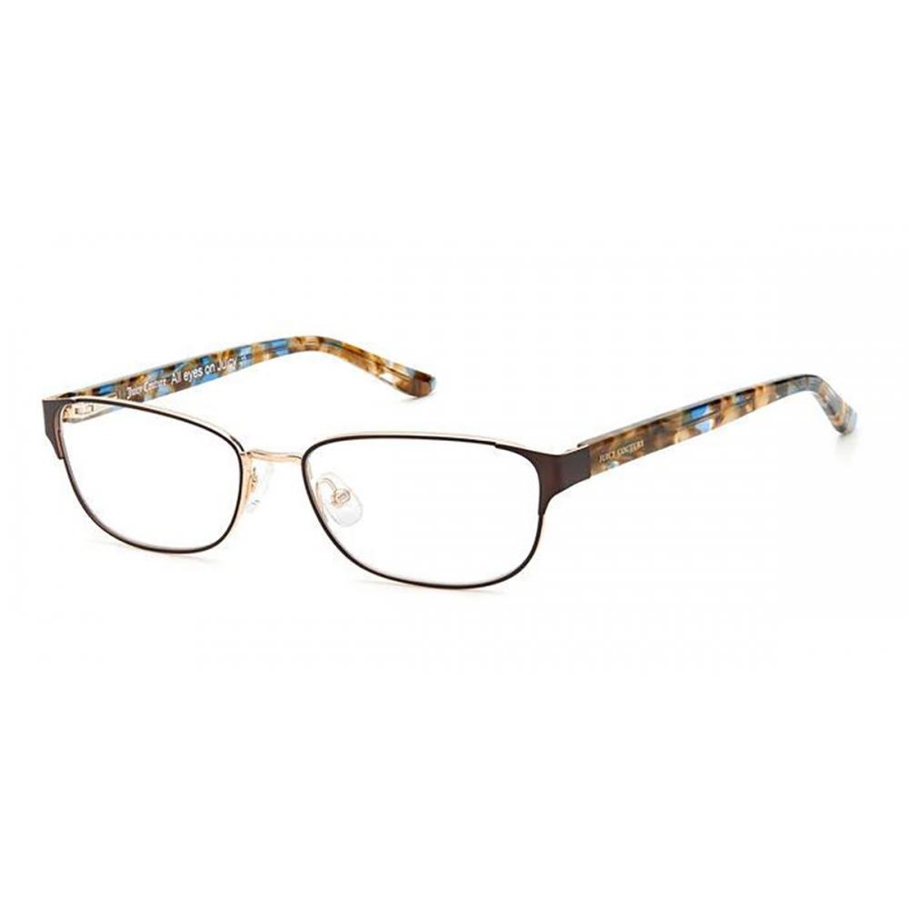 

Juicy Couture Ju 223 09q Women Eyeglasses Brown Gold/52-15-135