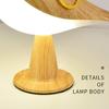 Touch Control Head Desk Lamp Aromatic Lamps Cute Bird Shaped Led Head Desk Lamp with USB Charging Port 3 Ways Dimmable Creative Night Light Lamp(Wood)