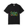 Plants Are Watching Alien Plant T-Shirt Black Front Print Comfort Colors 1717