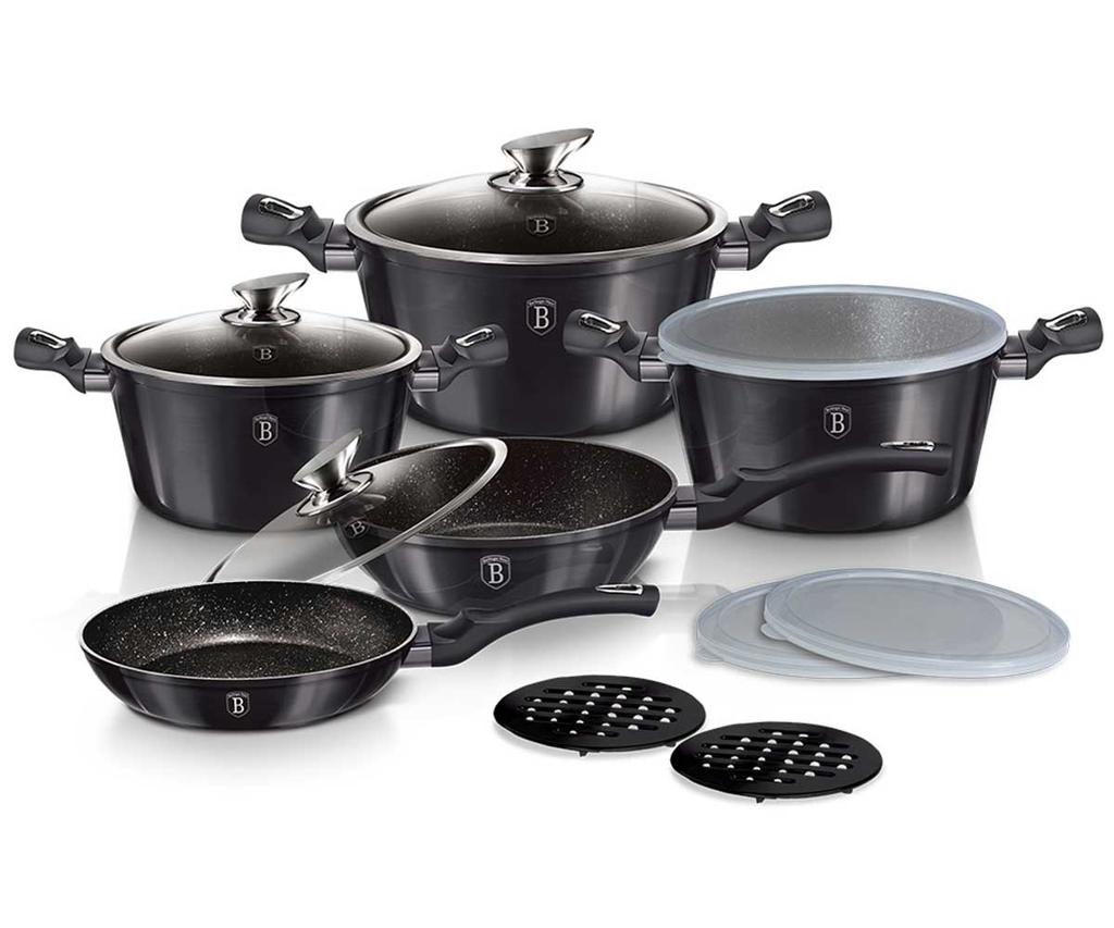 BERLINGERHAUS BH-6886 CARBON PRO COOKWARE SET