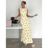 Amazon Europe and the United States 2026 summer new fashion temperament sleeveless A word casual elegant polka dot dress