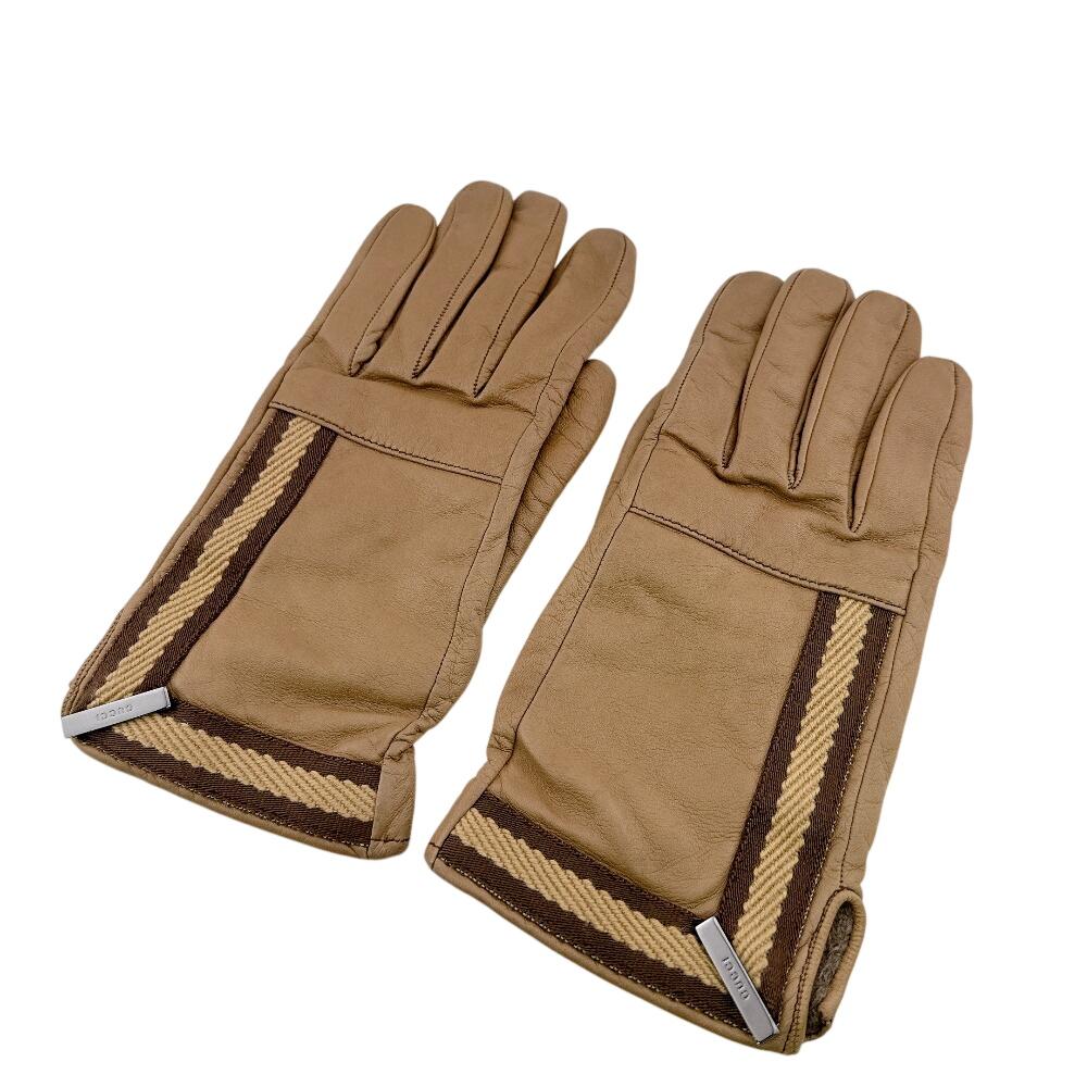 

GUCCI cashmere gloves Brown cashmere Used
