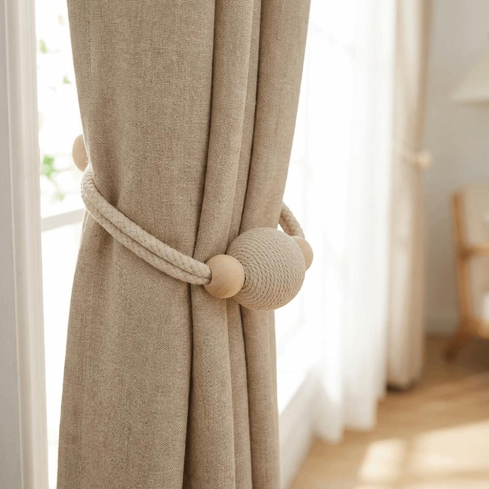 Minimalist Curtain Tiebacks Anti-Slip Curtains Tie Rope  Mosquito Nets