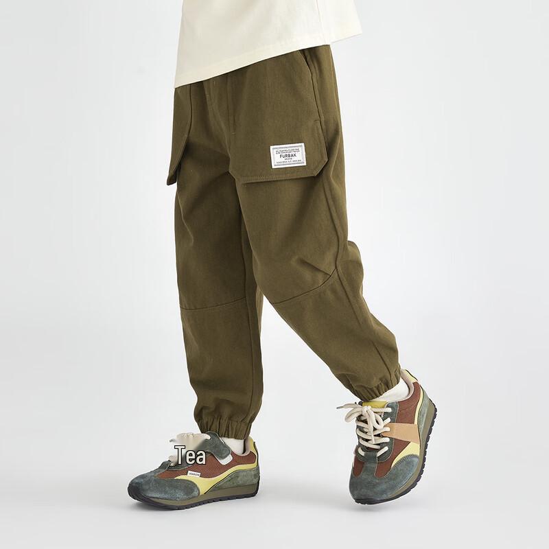 

Boys Pleated Knee Outdoor Casual Pants 110