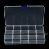 1Pcs Multi-Grid Transparent Storage Box Storage Box Medicine Box Free Assembly Finishing Box