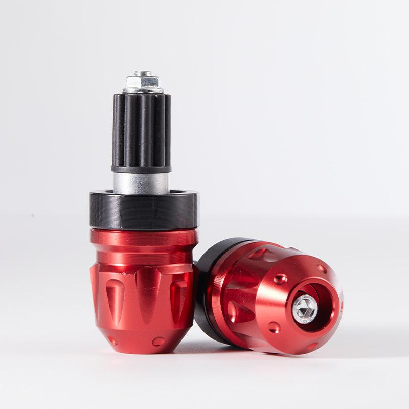 Universelle Motorradlenkergriffe Lenkerkappen Endstopfen Gegengewichtskappe Schützendes Ästhetisches Zubehör