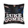 Home Decorations Lukes Comb Fan Gift Singer  Pillowcase Accessories  Pillow Covers Square Multi-Size