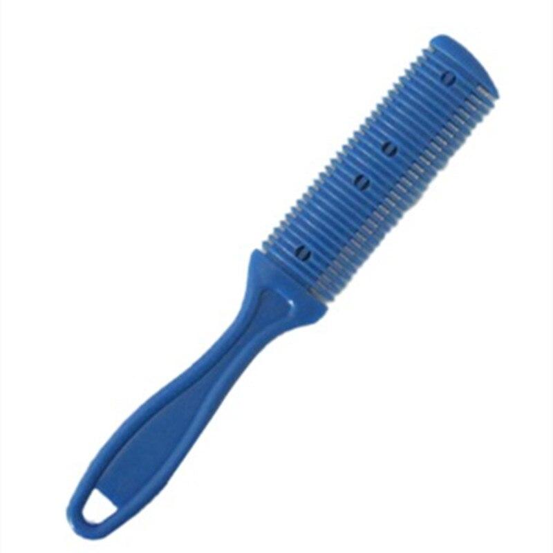 Haarschnitt-Styling-Friseurschere, Rasiermesser, magischer Klingenkamm, Friseur-Werkzeugsatz, 1 Stück, hochwertige doppelseitige Messer-Haarschere