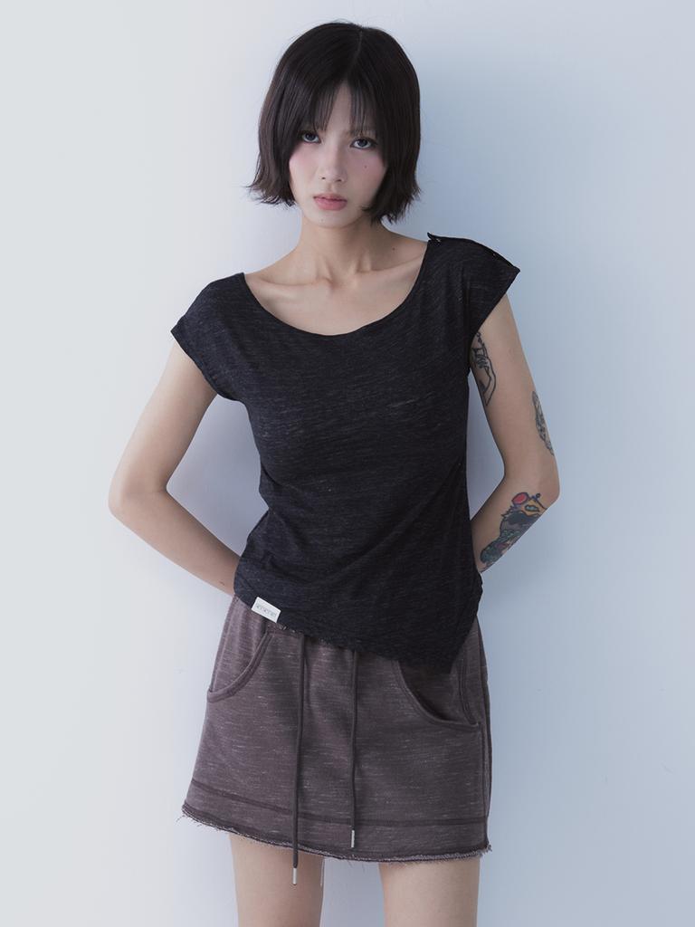 Cecese Haze Skirt Pants Brown