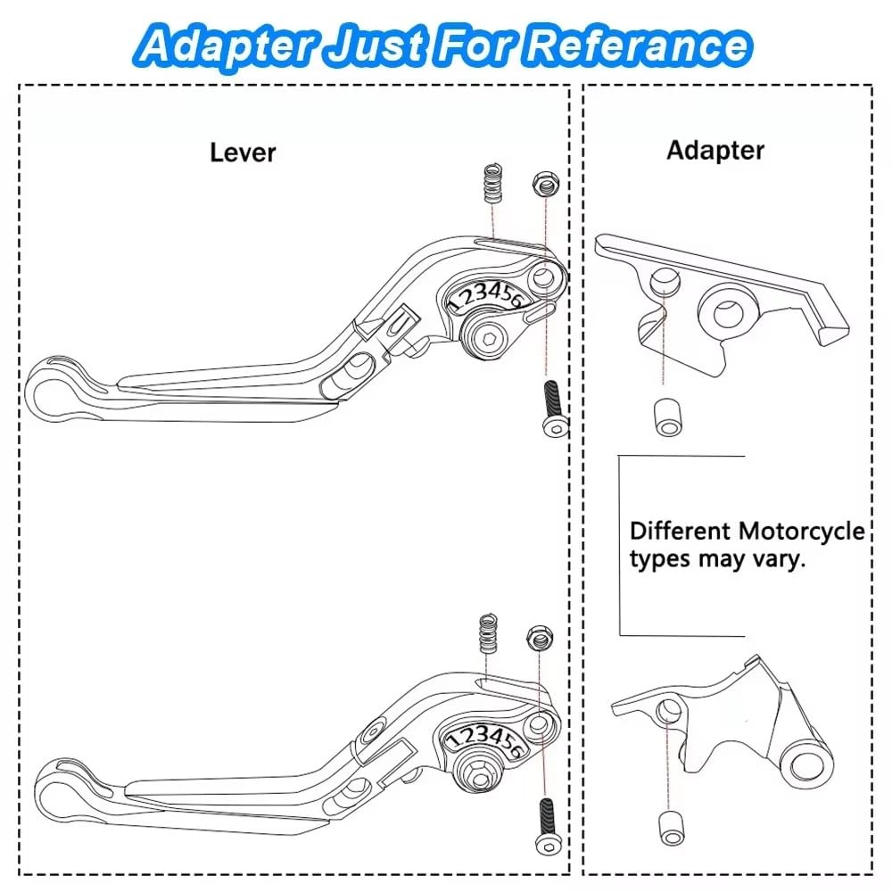 Motorcycle Brake Lever for YZF R1 2004-2008 YZF-R1 2007 2006 Clutch Brake Lever (C7)
