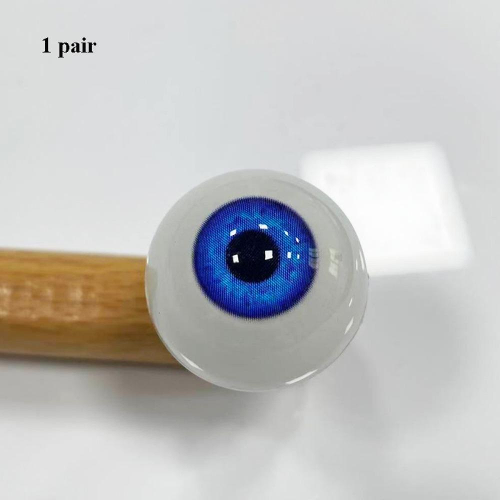 1pair with 3 Dimensional Fitting Eye Silicone Doll Simulation Eyeballs For BJD Doll
