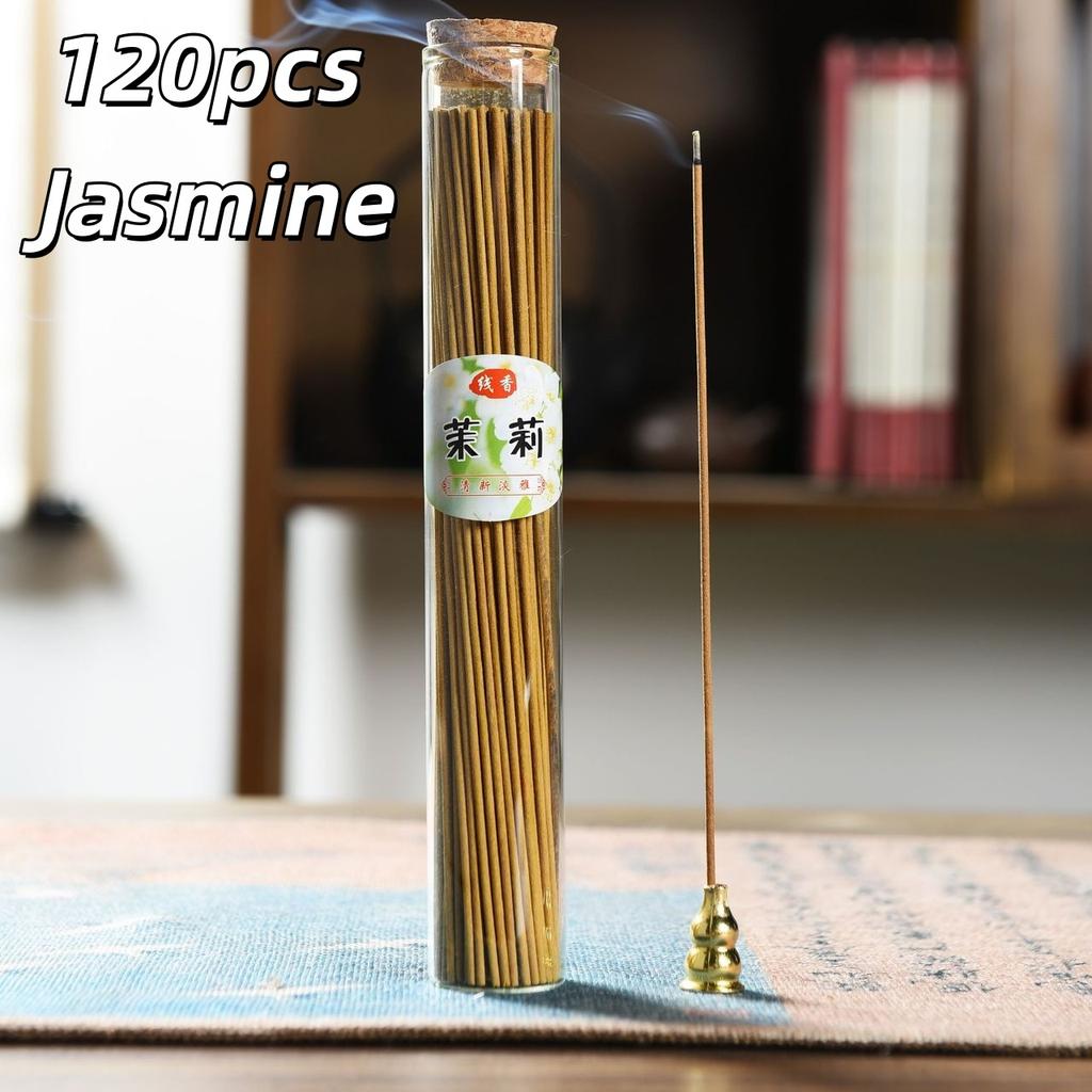 120pc/Box Natural Incense Stick Aromatherapy Sticks Interior Deodorization Lasting Lingering Fragrance Household Bedroom Incense