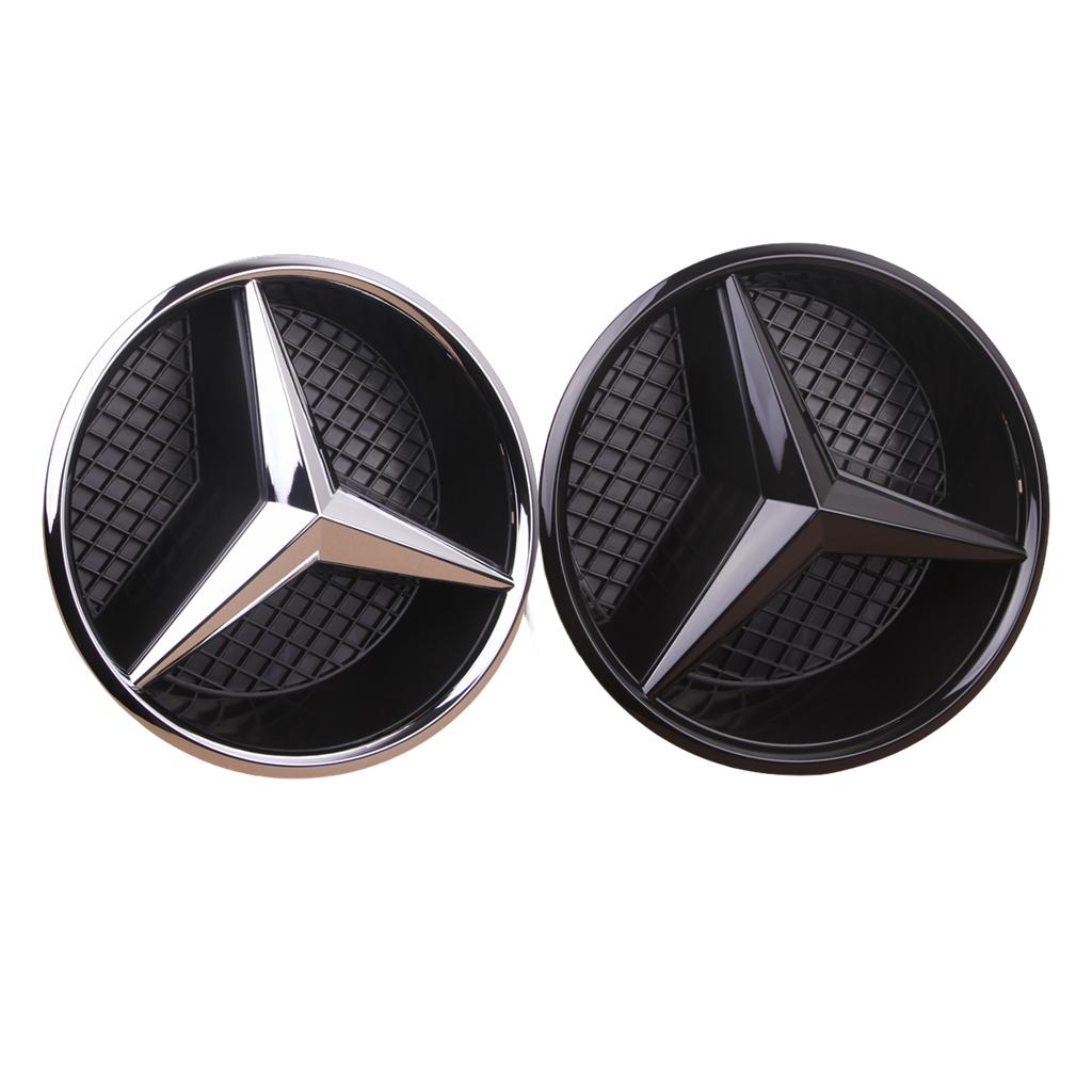 1 Stück 3D Auto Kühlergrill Emblem Stern Abzeichen Frontgrill Logo Für Mercedes Benz w204 w205 w176 w253 w177 GLC GLE