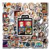 55 Anime Dungeon Foodie Graffiti Stickers - Waterproof Decoration for Computers