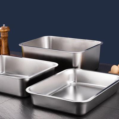 YuYi TianShi Stainless Steel Rectangular Food Pan with Lid