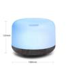 500ML Ultrasonic Air Humidifier & Aroma Diffuser - Muji Style, USB, Large Capacity