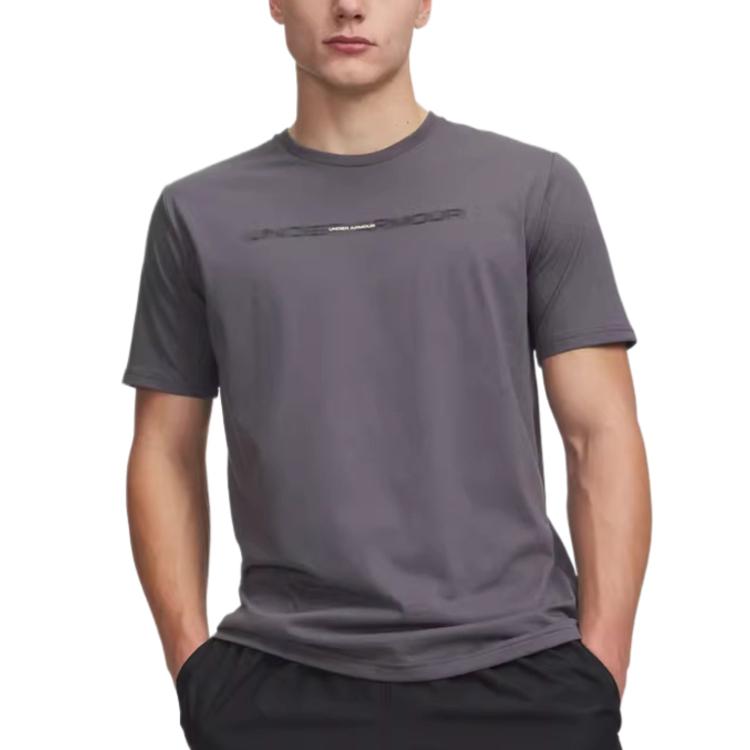 Under Armour SS26 Blur Solid Fit T-Shirt Men tops 6009248-025 S