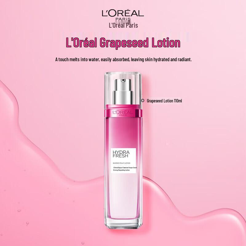 L Oréal Hydrating Grape Seed Moisturizing Lotion