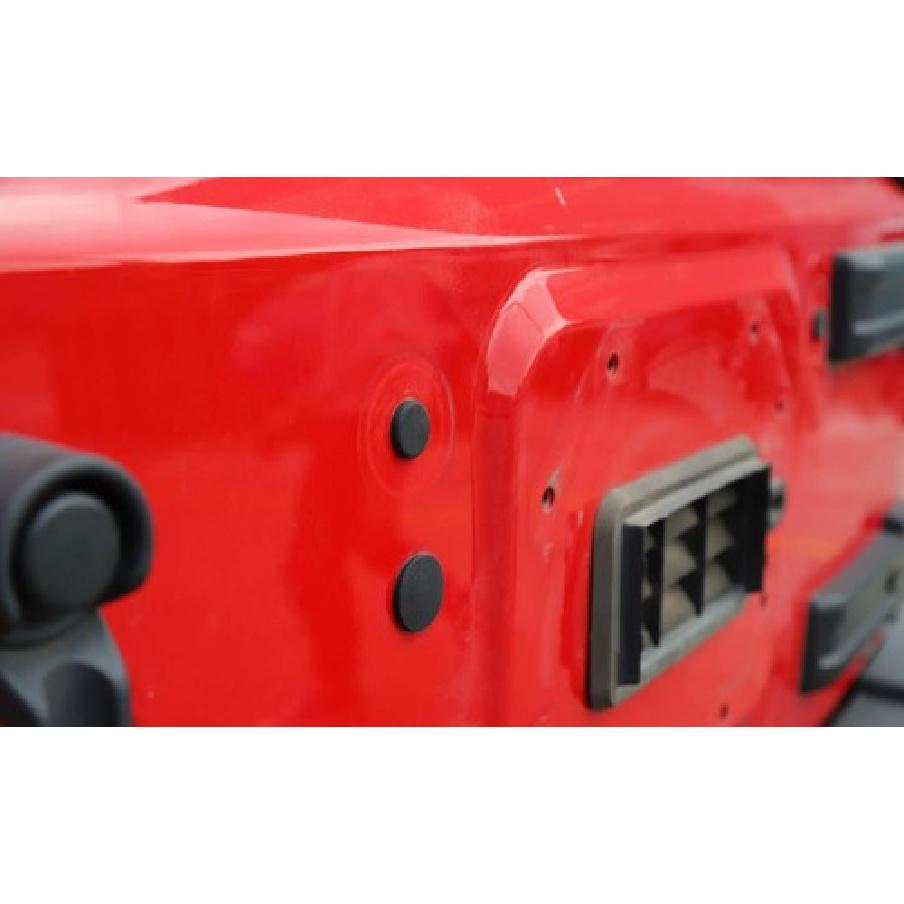 Tailgate Plugs Removable Durable Rubber Plugs for Jeep Wrangler JK JKU 2007-2017