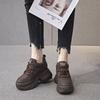 Scarpe da papà aumentano l'altezza interna anno primavera e autunno nuove suola spessa piccole scarpe singole sportive e per il tempo libero A