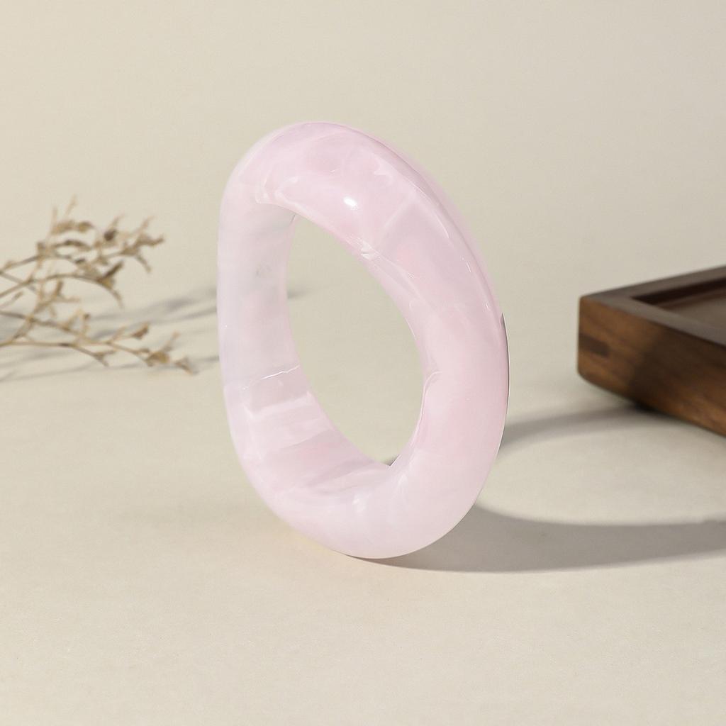 Retro Geometric Irregular Chunky Resin Acrylic Cuff Wide Bracelet for Women Girl Vintage Bangle 2026 NEW Jewelry