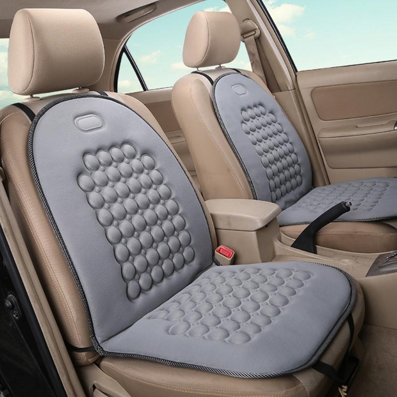 Universal Automotive Massage Pad Lumbar Support Car Seat Cushion Cover For Optimal Comfort In Long Drives