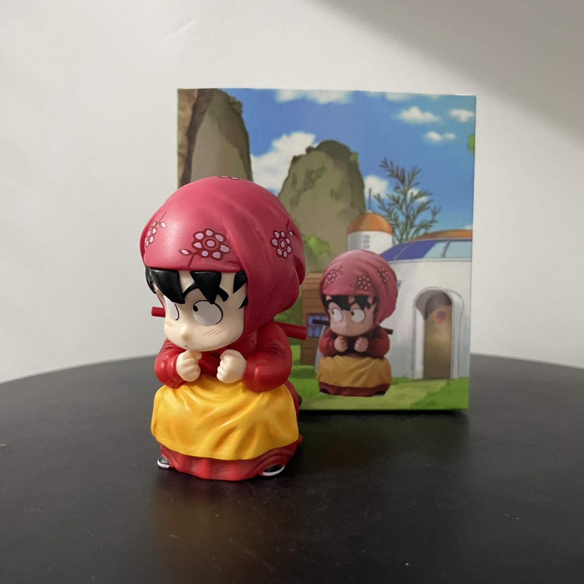 

Dragon Ball Goku Girl s 8.5cm Squat Posture Anime Figure Model GK Statue Collection Desktop Decoration Ornament Toy Gift 8.5cm