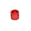 100 Pcs ID 8mm Height 9mm 6 Colors Straight Unnumbered Aluminum Pigeon Bird Foot Ring Outdoor Flight Training Competition Carry