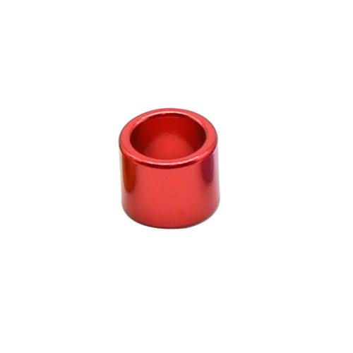 100 Pcs ID 8mm Height 9mm 6 Colors Straight Unnumbered Aluminum Pigeon Bird Foot Ring Outdoor Flight Training Competition Carry