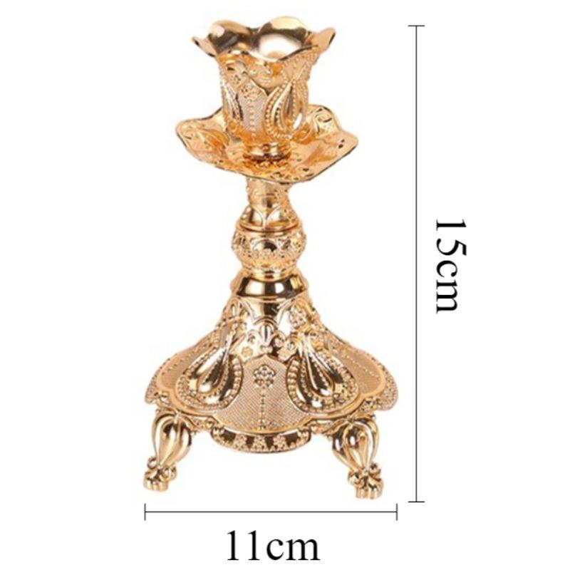 

Metal Vintage Candle Holder Nordic Elegant Candles Holders Aesthetic Decorative Candlestick Luxury Candlestick Table Decorations