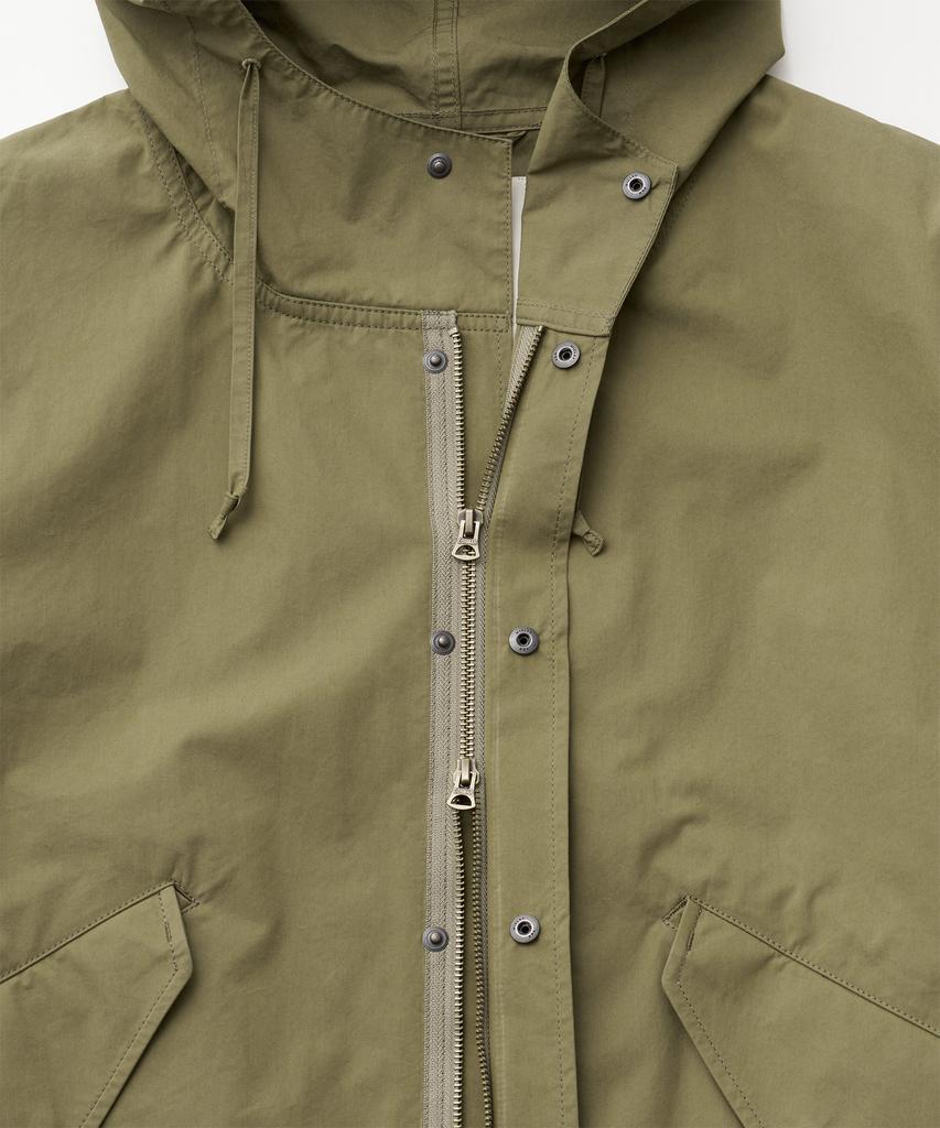 Another Office Hooded Short Mods Jacket (Olive Drab)