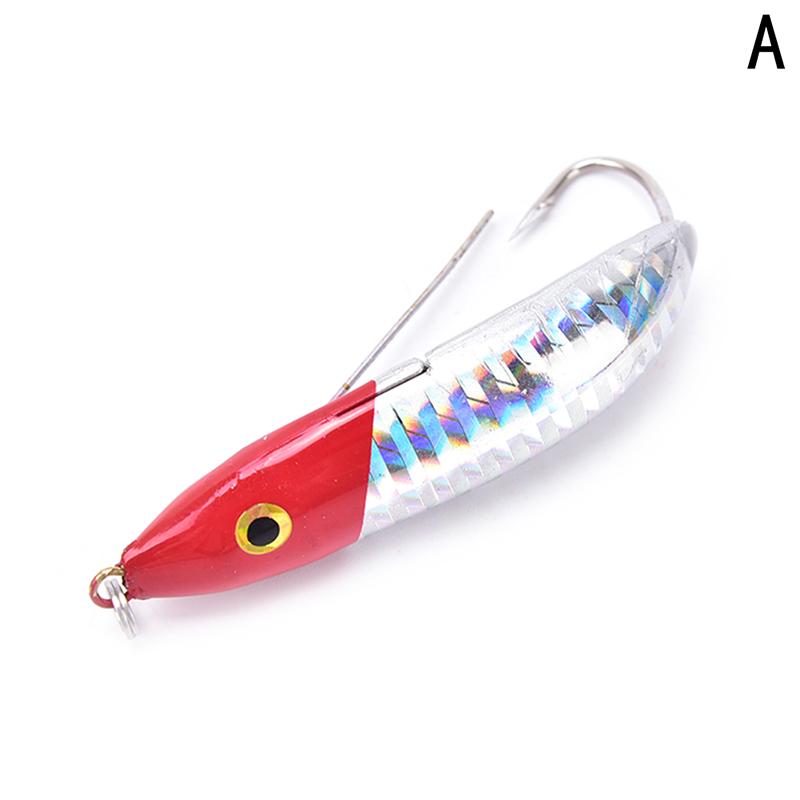 Spoon Minnow 7CM//9.6g Saltwater Anti-hitch Crankbait Snapper Hard Bait Wobble WG
