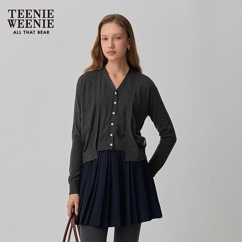 

Teenie Weenie Women s 2025 Spring Layered Knit Cardigan S