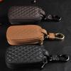 Multifunctional Keychain Wallet For Car Key Make Of Soft PU Leather Prevents Scratches On Key Fob Key Bag Organizer