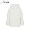 Edition Women's Hooded Short Goose Down Puffer Jacket