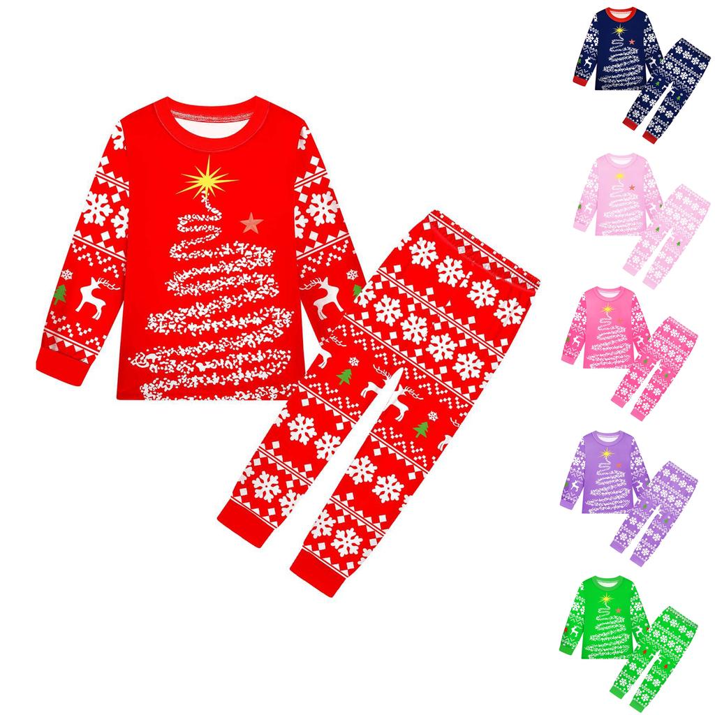 Children's Fashion Suit Skirt Round Neck Long Sleeve Top Pants