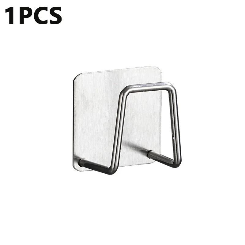 

1/2/4шт Кухонна губка для зберігання шафа раковина зливна труба сушіння ванна кімната губка стійка губка для чищення стійка гачок аксесуари інструменти Brushed-1pc